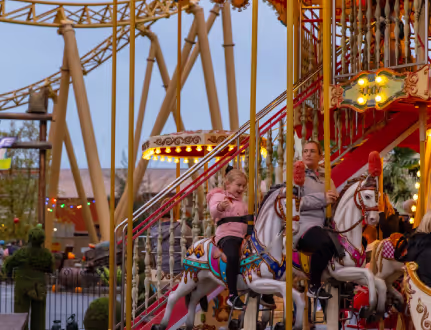 Ride the Carousel in the dark