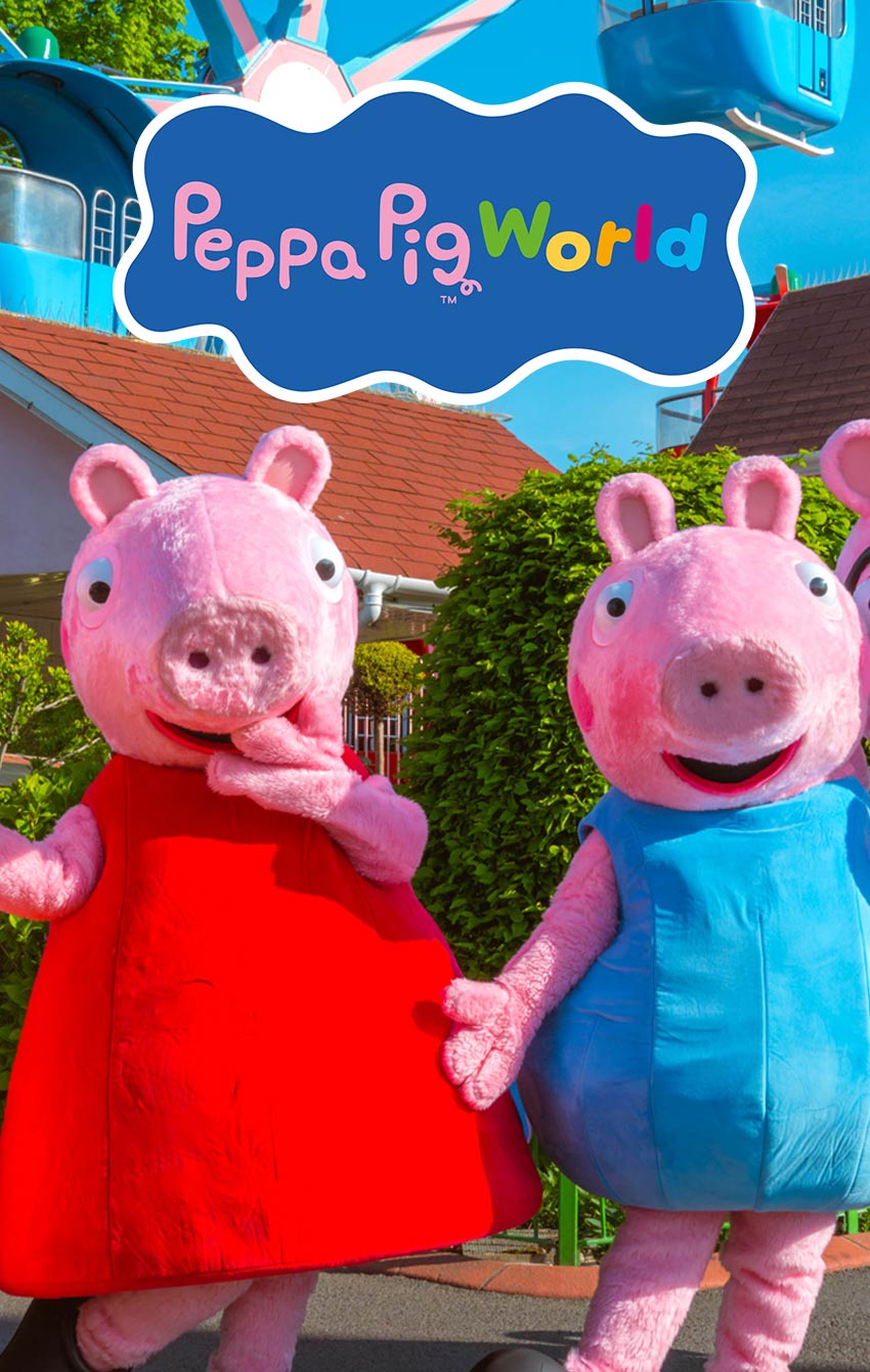 Peppa Pig World banner