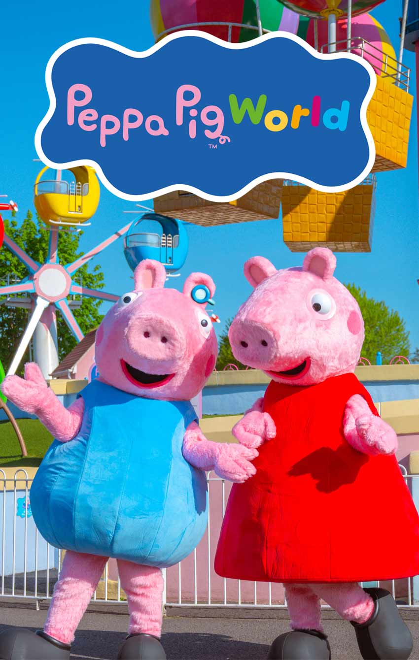 Peppa Pig World banner